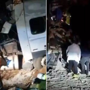 yolcu otobusuyle kamyon carpisti 11 olu 45 yarali 4KlQq1Qt