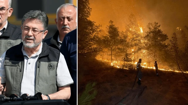 mugla ve alanyada alevlerle mucadele bakan yumakli son durumu acikladi PEAdWHjD