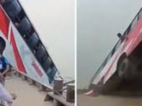 Feribota Binerken Nehre Düşen Otobüste 24 Kişi Hayatını Kaybetti