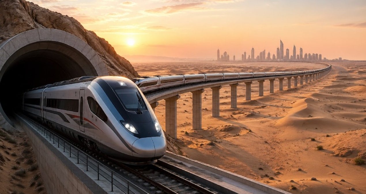 Çölü Aşarak 7 Şehri Birleştirecek Proje Hızla İlerliyor: 1.200 Kilometrelik Demiryolu İçin Son Hazırlıklar Tamamlanıyor