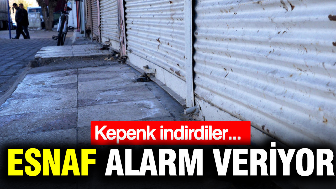 Esnaf Kriz İçinde: Kepenkler İniyor